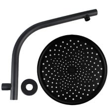 Koora 255mm Swivel Shower Arm & Head
